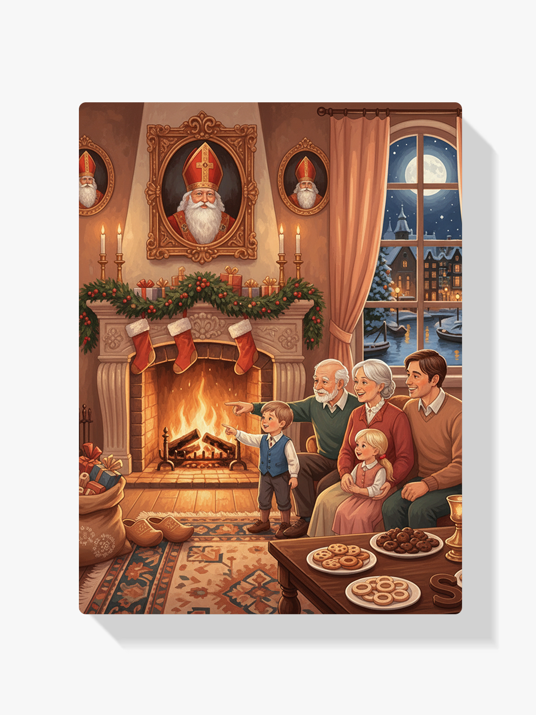 Måla efter siffror - Alfresco eftermiddag