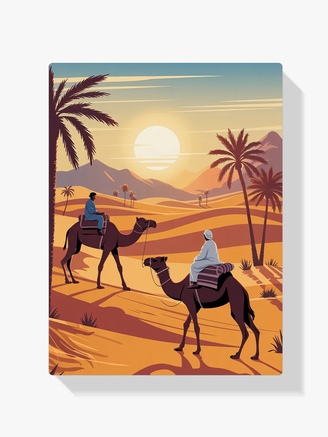 Måla efter siffror - Alfresco eftermiddag