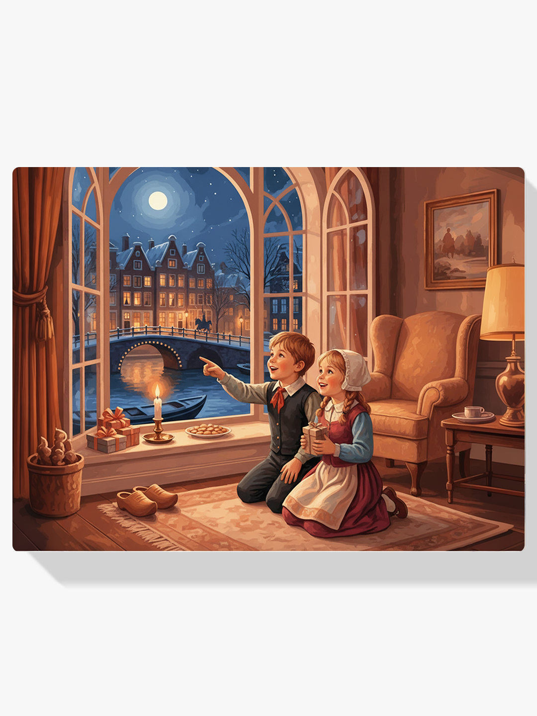 Måla efter siffror - Alfresco eftermiddag