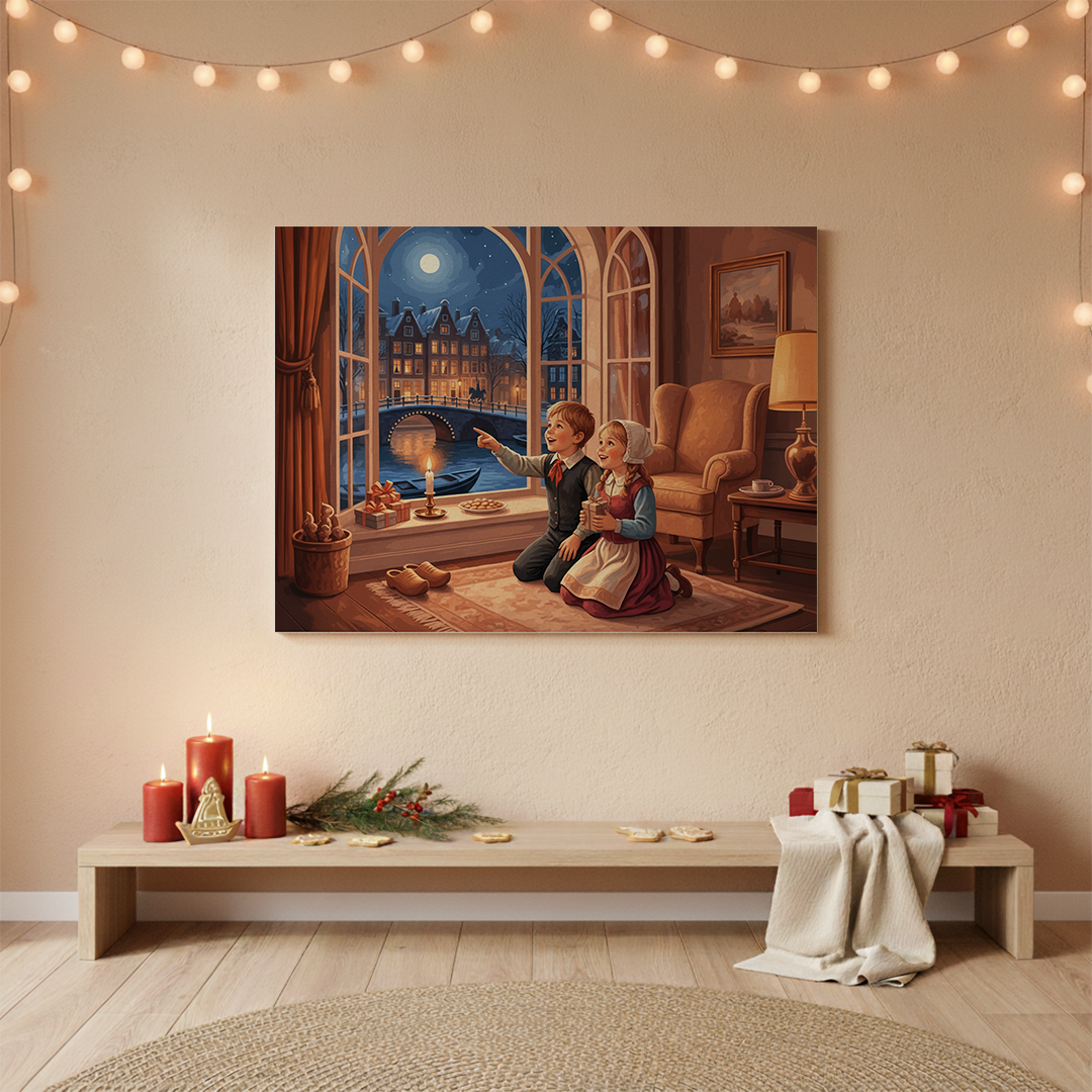 Måla efter siffror - Alfresco eftermiddag