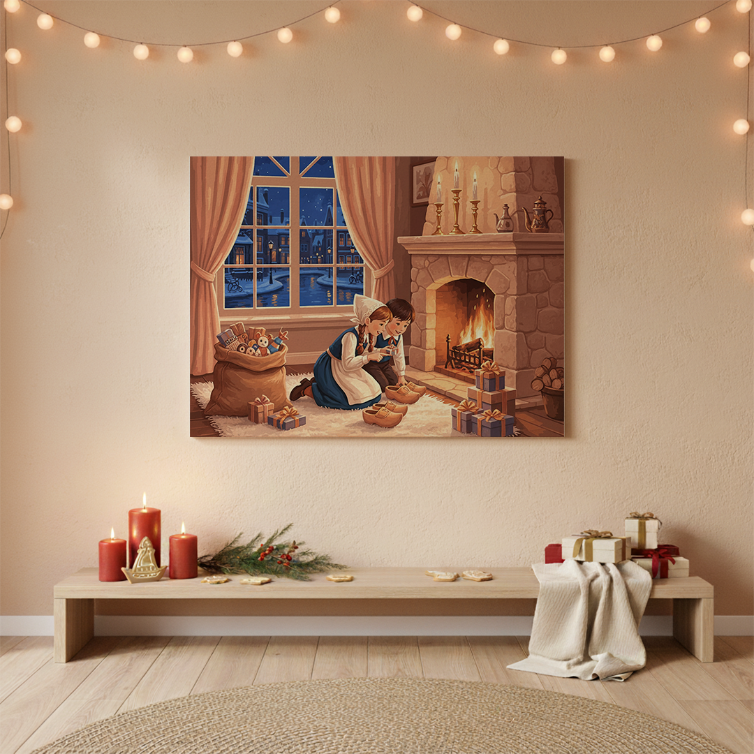 Måla efter siffror - Alfresco eftermiddag