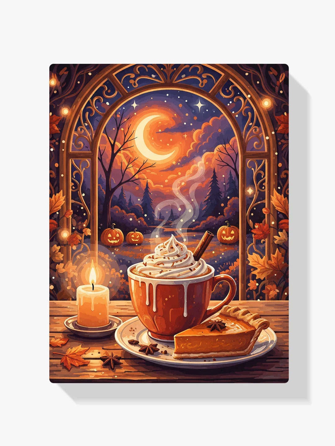 Måla efter siffror - Alfresco eftermiddag