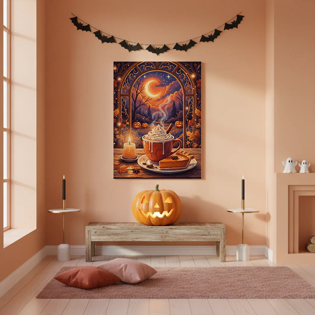 Måla efter siffror - Alfresco eftermiddag