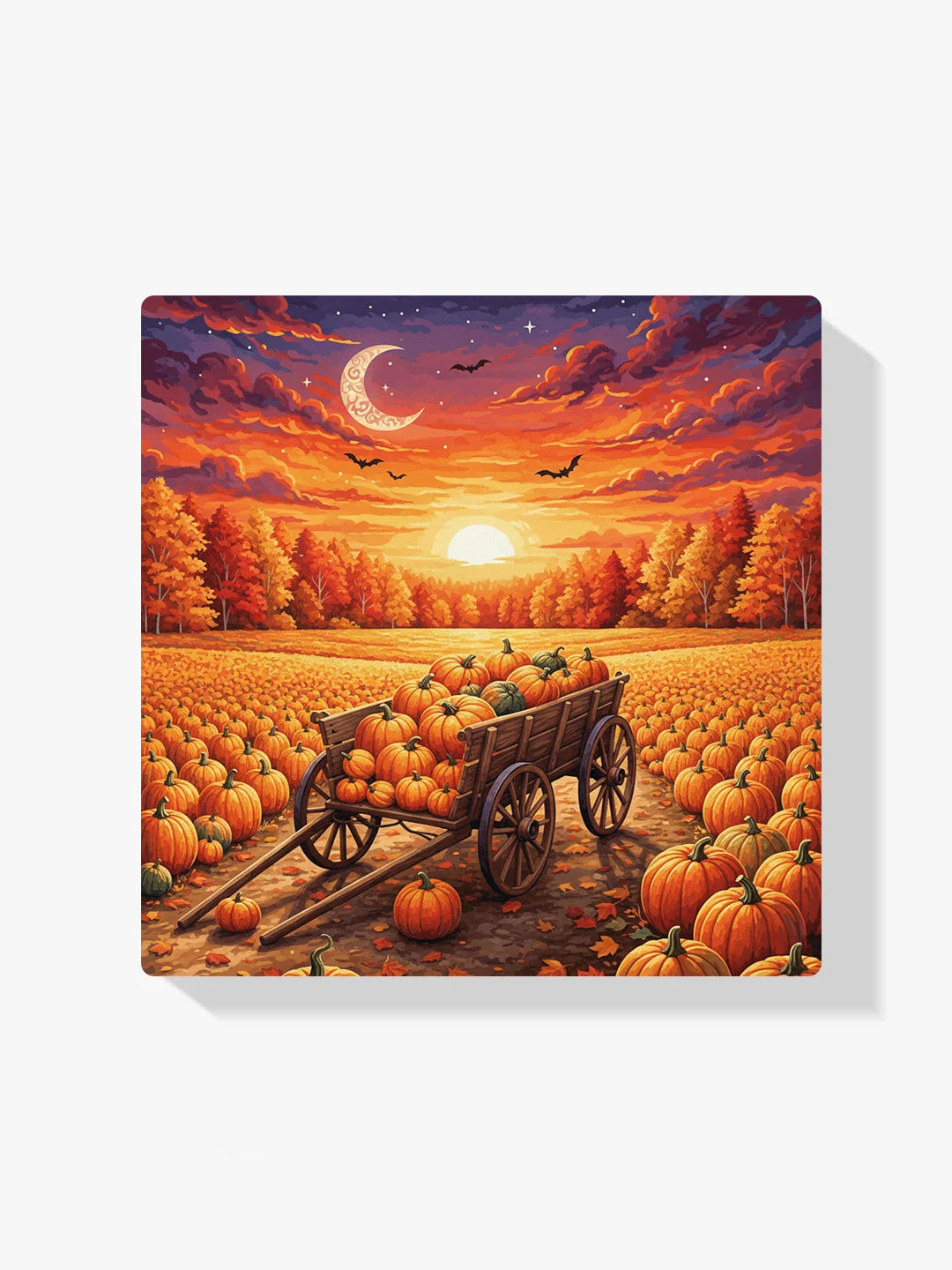 Måla efter siffror - Alfresco eftermiddag