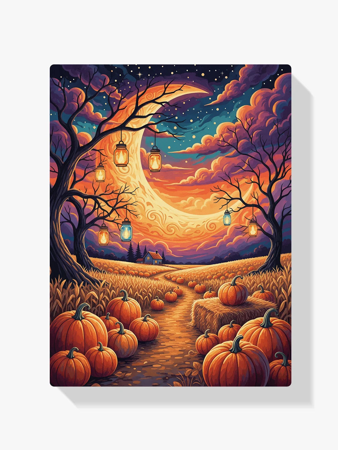 Måla efter siffror - Alfresco eftermiddag