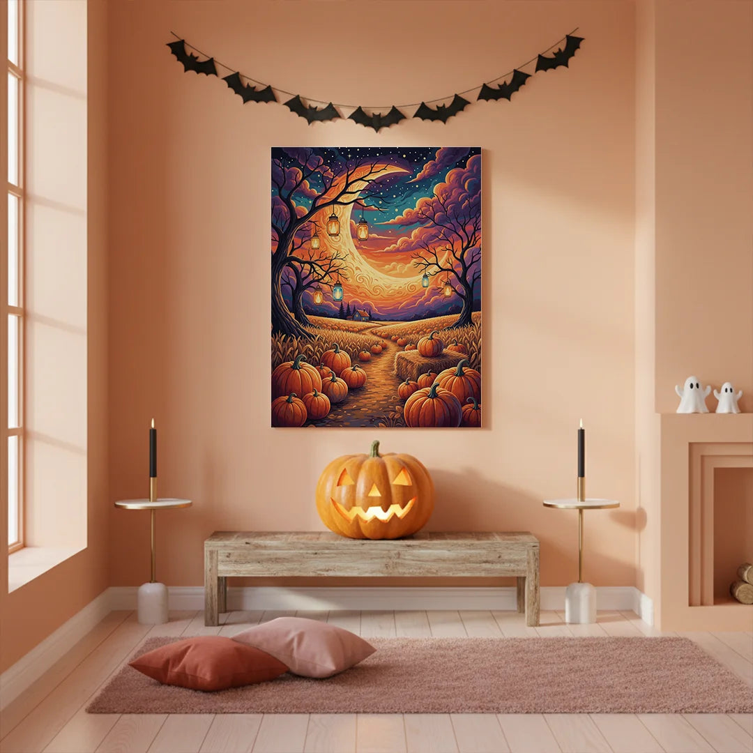 Måla efter siffror - Alfresco eftermiddag