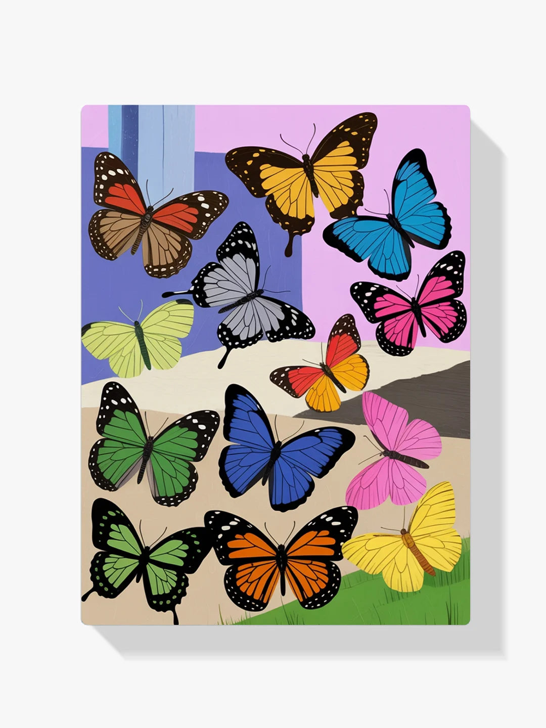 Måla efter siffror - Alfresco eftermiddag