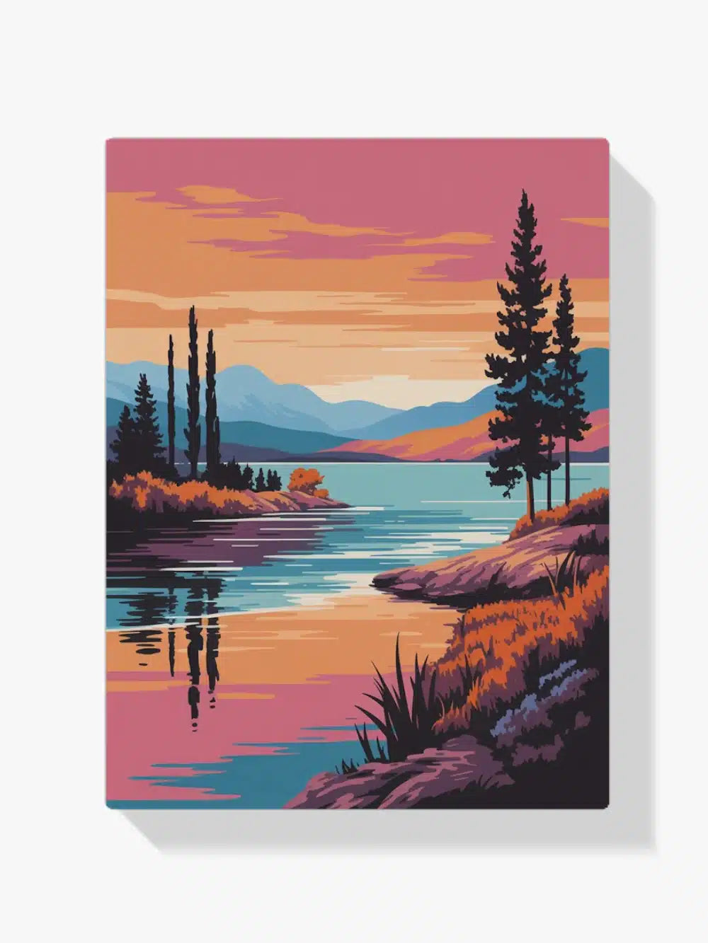 Måla efter siffror - Mandarin Horizon