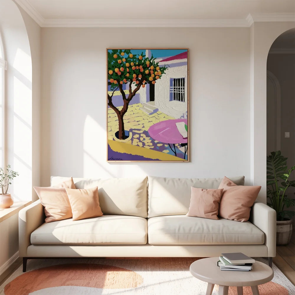 Måla efter siffror - Alfresco eftermiddag