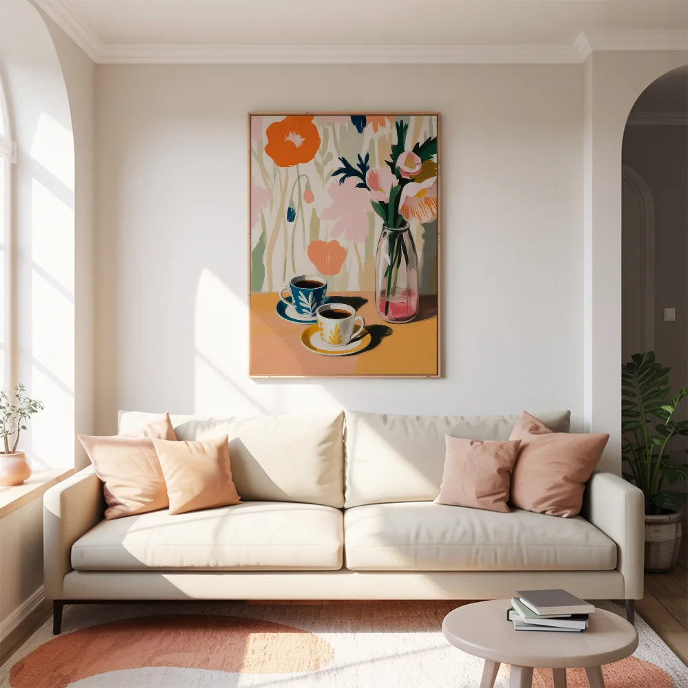 Måla efter siffror - Alfresco eftermiddag