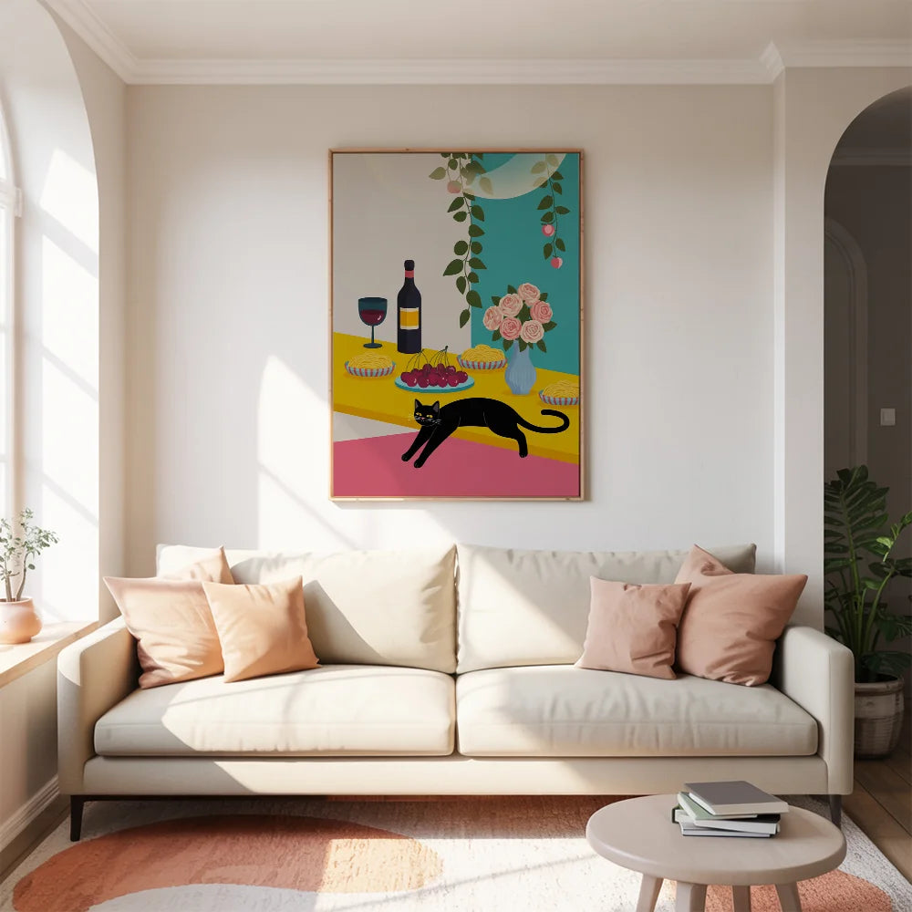 Måla efter siffror - Alfresco eftermiddag