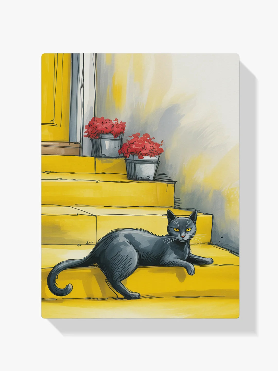 Måla efter siffror - Alfresco eftermiddag