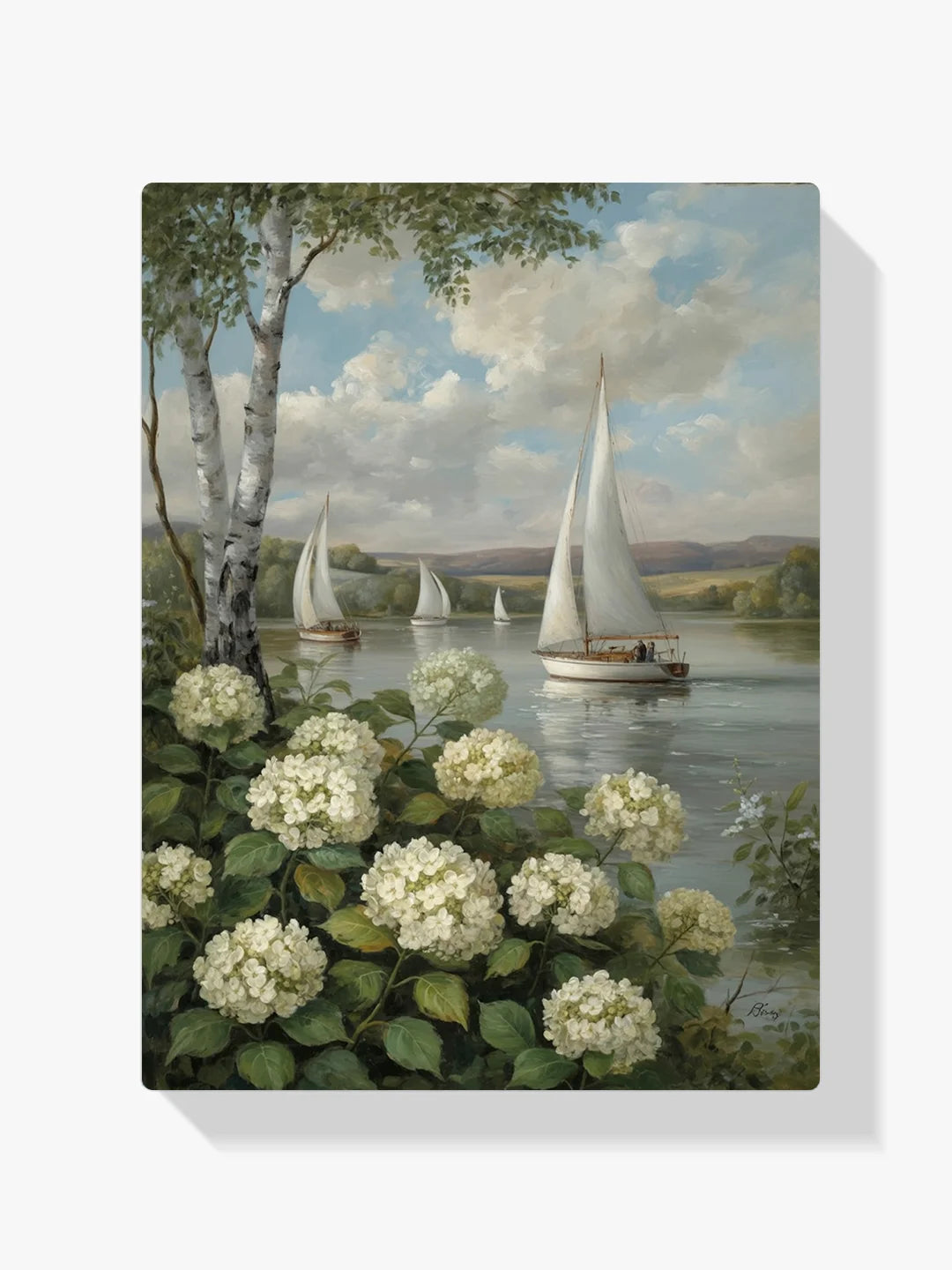 Måla efter siffror - Alfresco eftermiddag