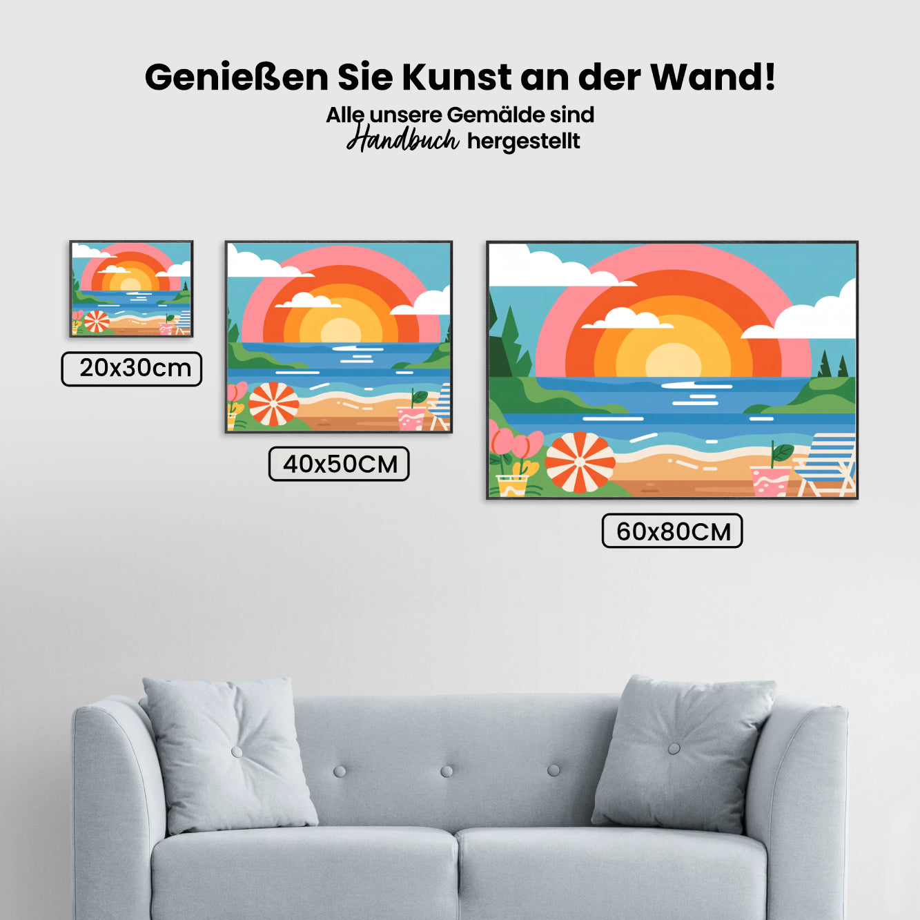 Måla efter siffror - Sommar på vinyl