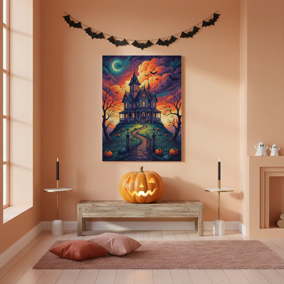 Måla efter siffror - Alfresco eftermiddag