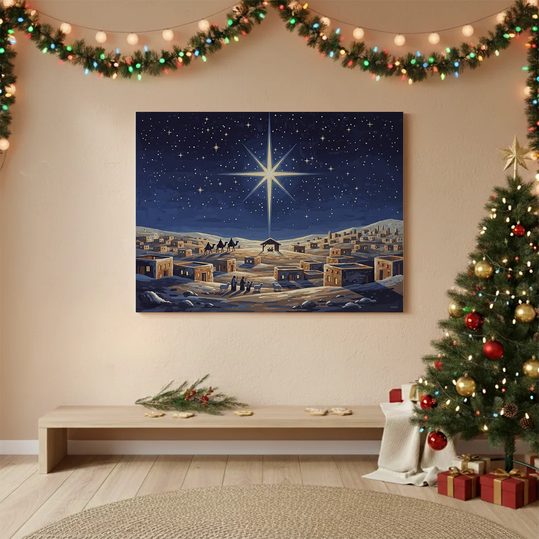 Måla efter siffror - Alfresco eftermiddag