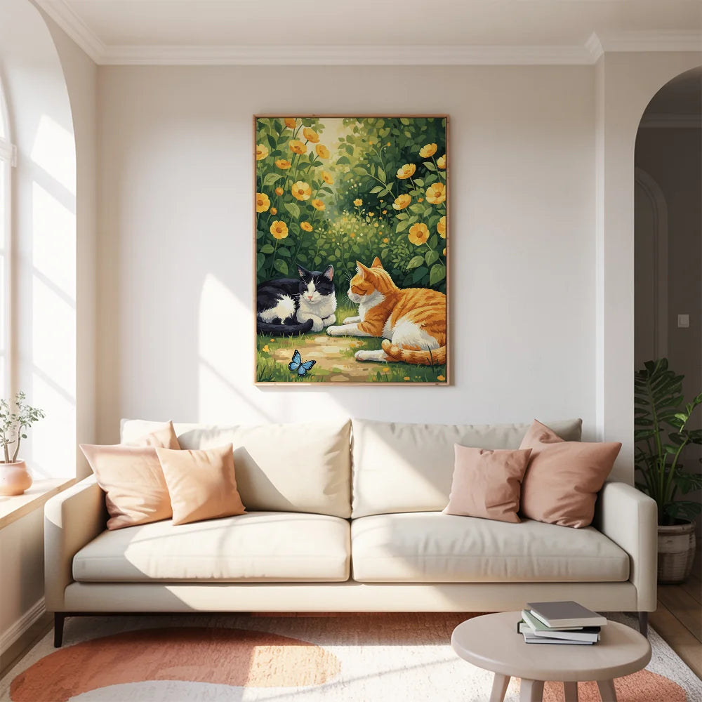 Måla efter siffror - Alfresco eftermiddag