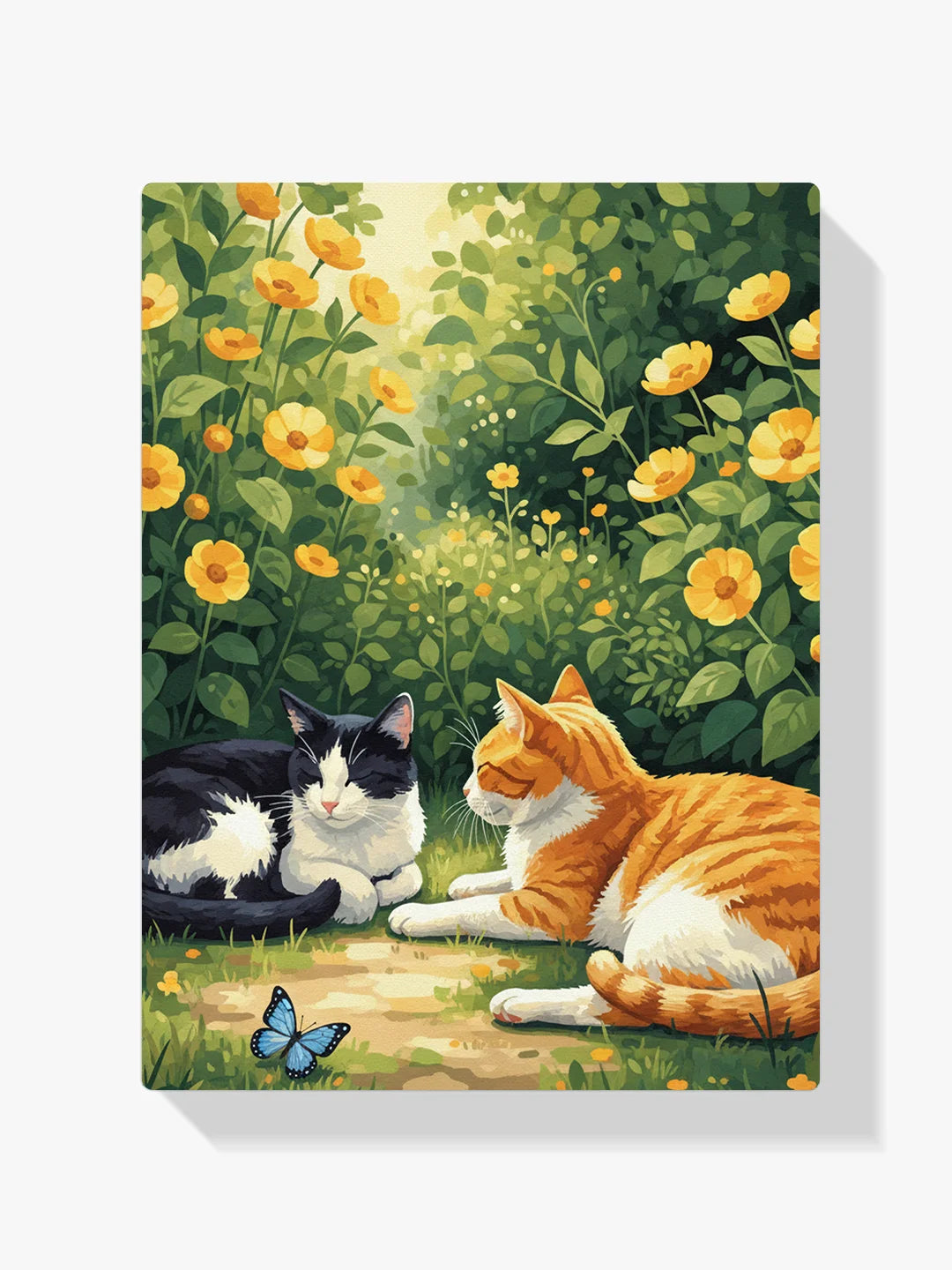 Måla efter siffror - Alfresco eftermiddag