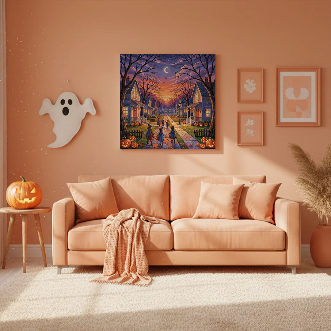 Måla efter siffror - Alfresco eftermiddag