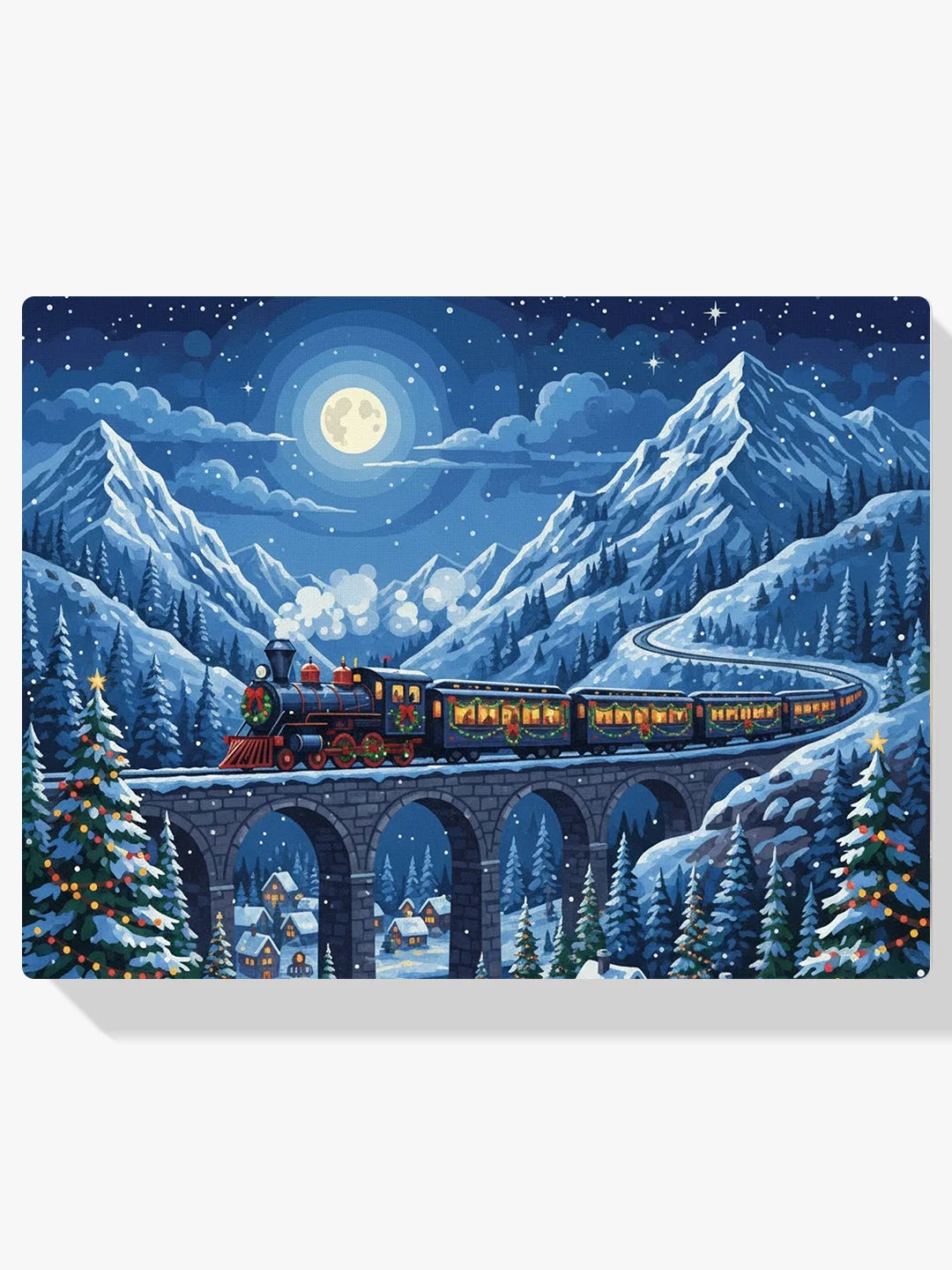 Måla efter siffror - Alfresco eftermiddag