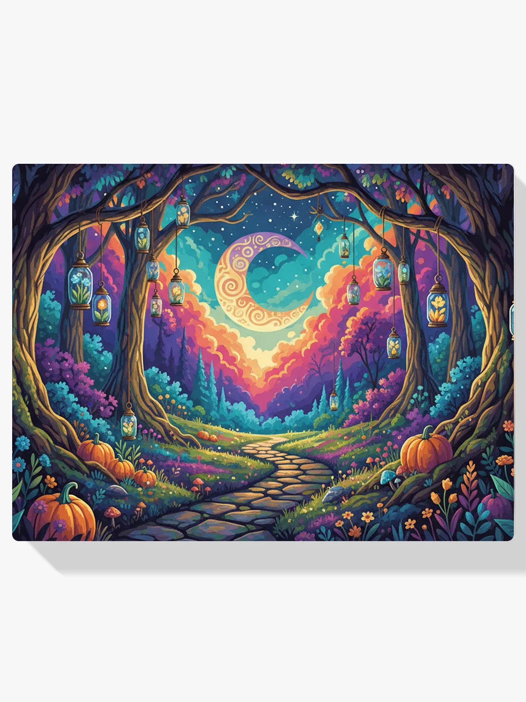 Måla efter siffror - Alfresco eftermiddag