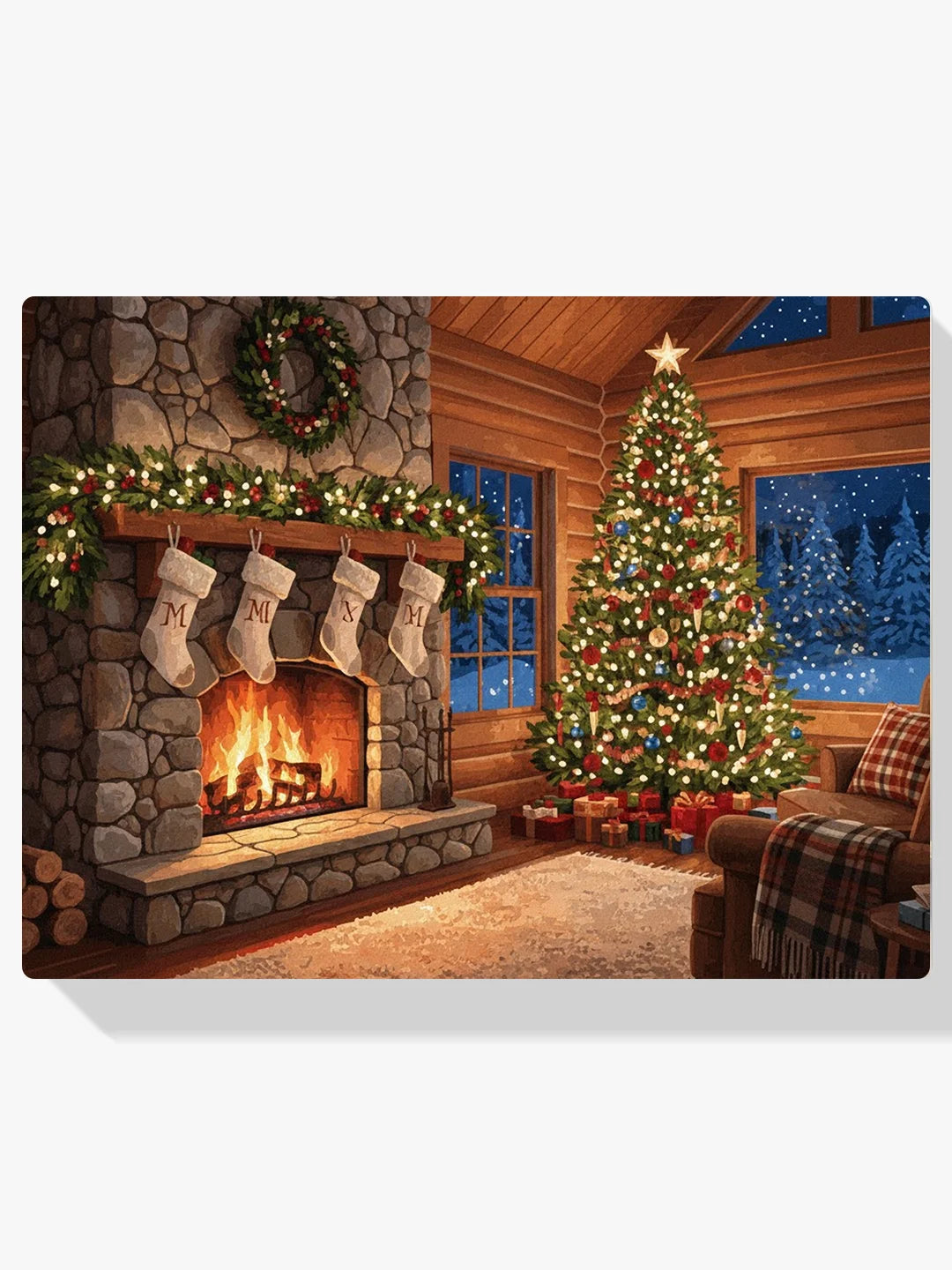 Måla efter siffror - Alfresco eftermiddag