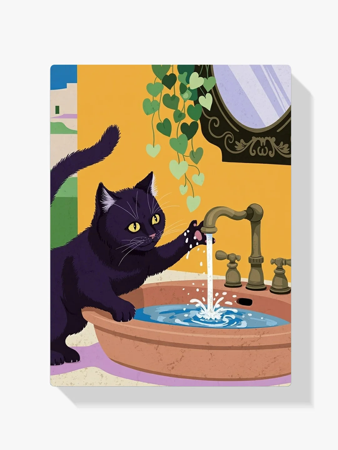 Måla efter siffror - Alfresco eftermiddag