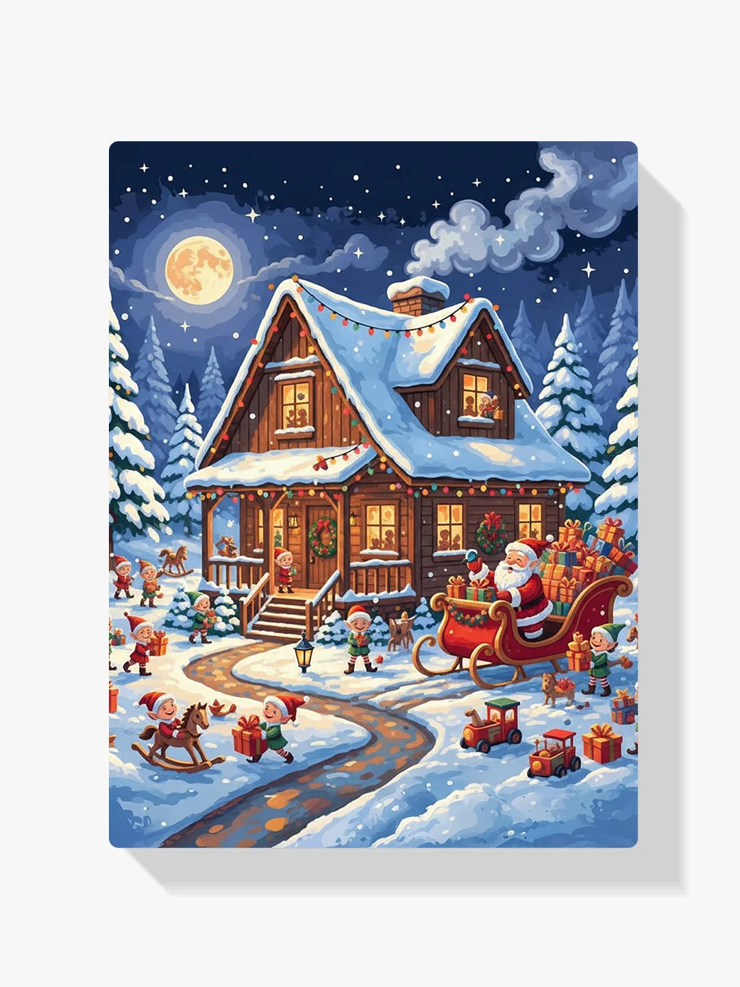 Måla efter siffror - Alfresco eftermiddag