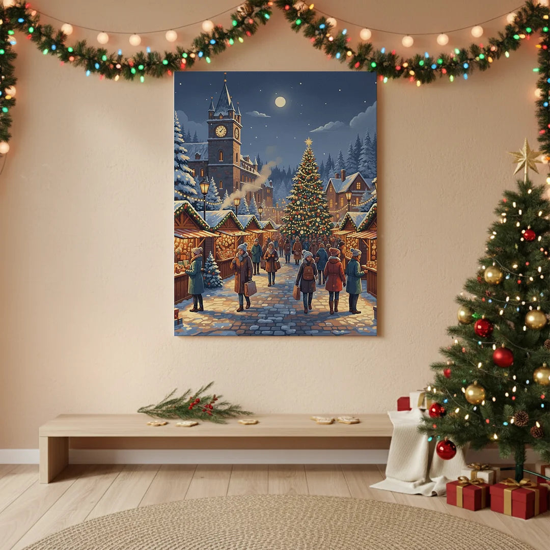 Måla efter siffror - Alfresco eftermiddag