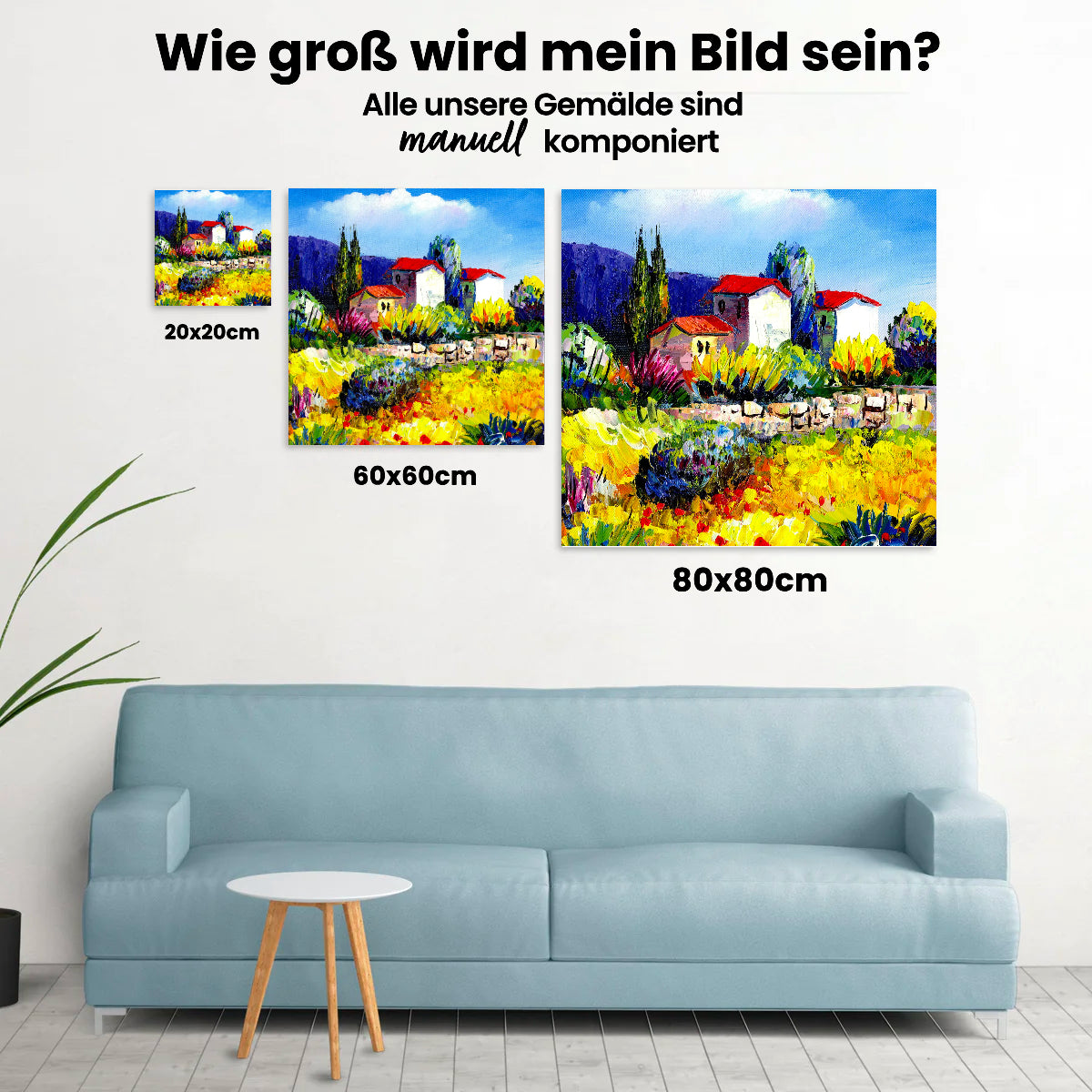 Malerische Aussicht - Malen nach Zahlen