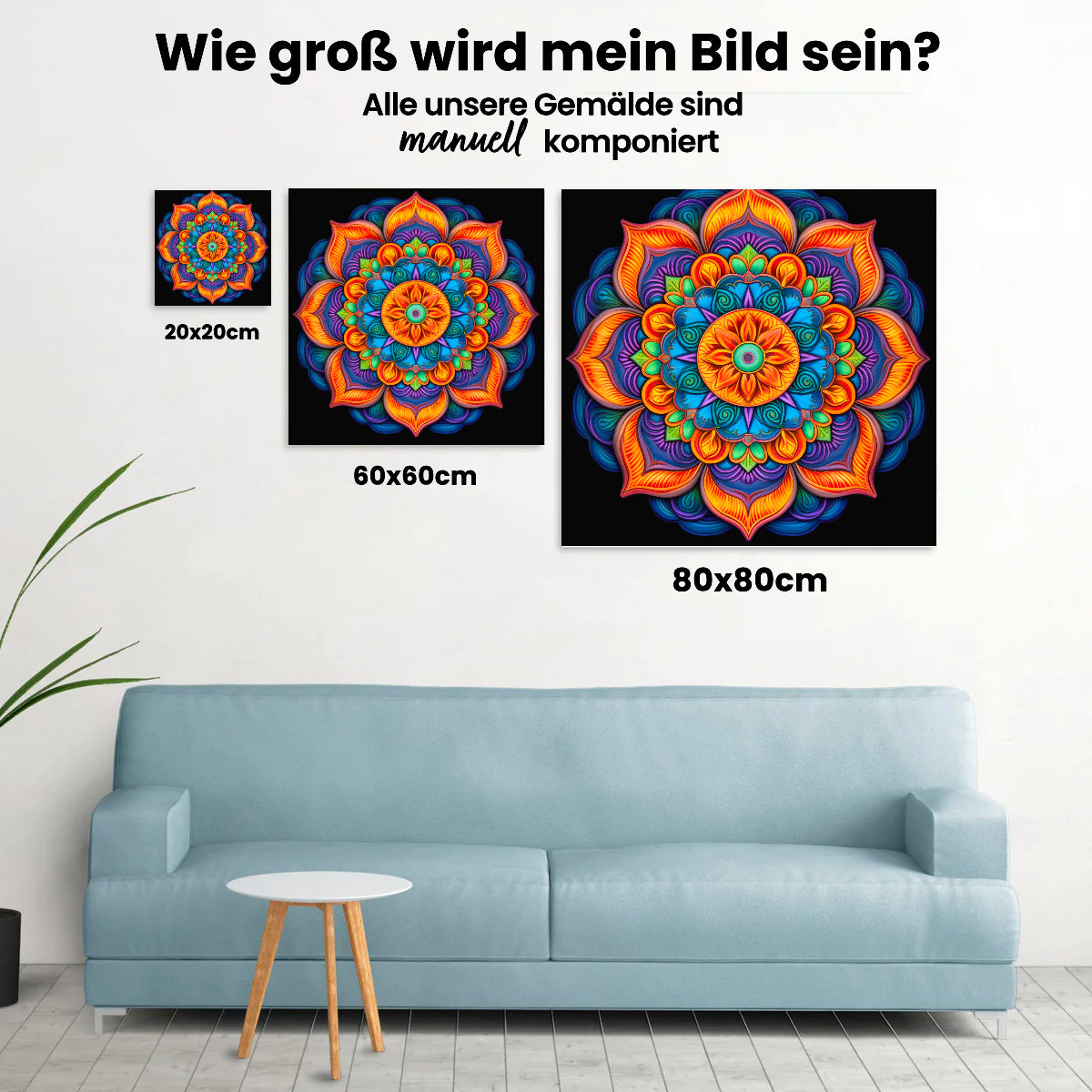 Mandala - Malen nach Zahlen
