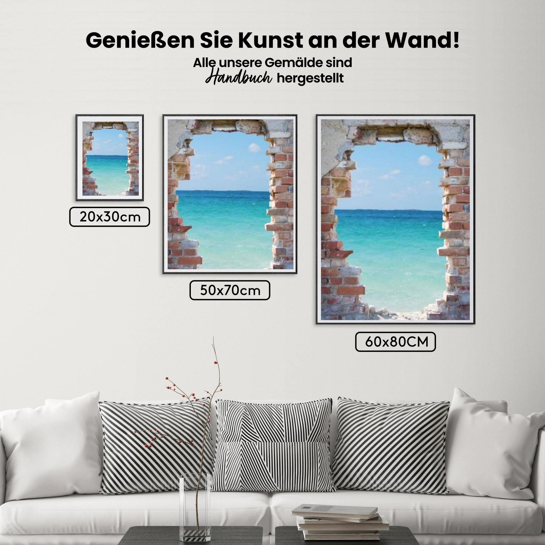 Meerblick - Malen nach Zahlen