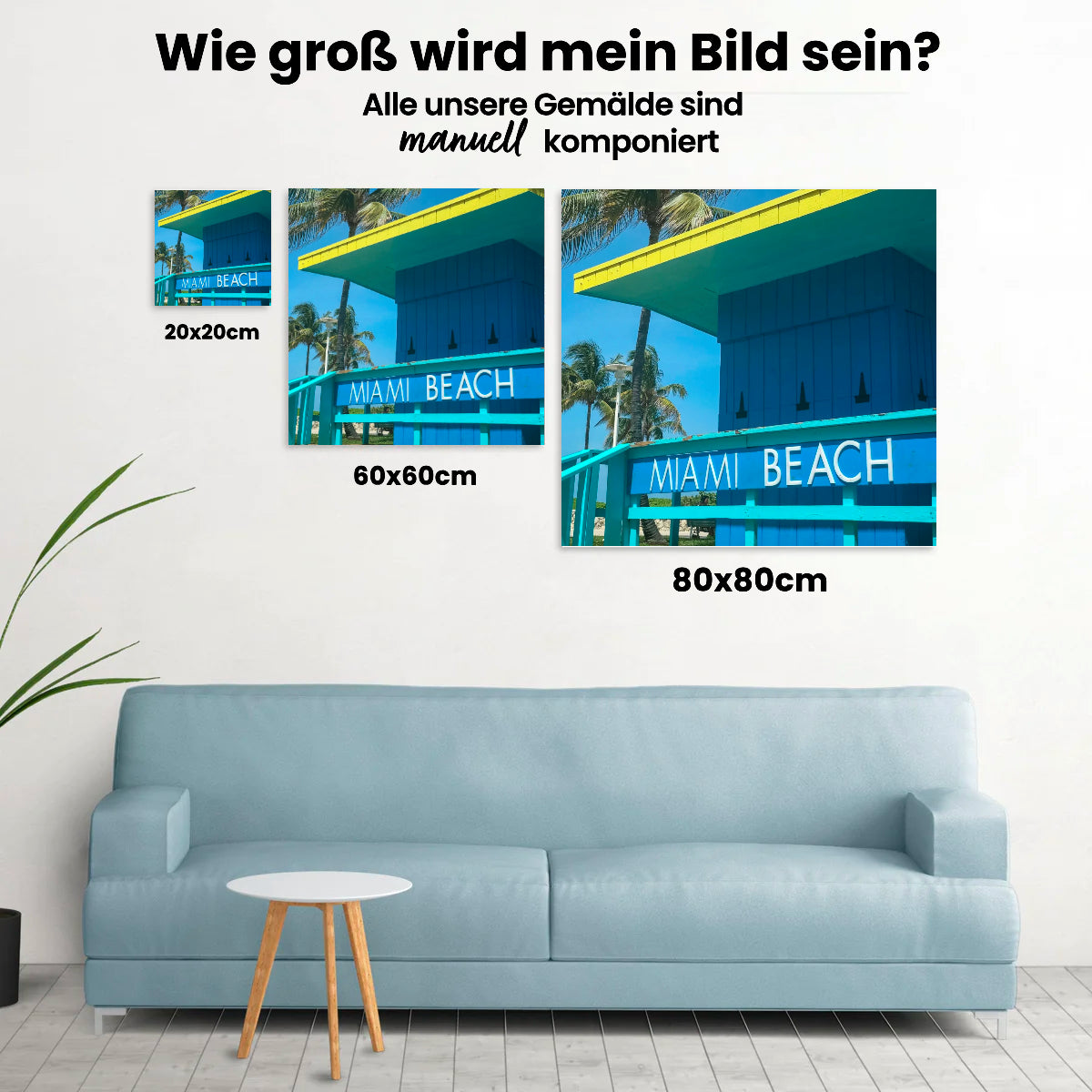 Miami Beach - Malen nach Zahlen