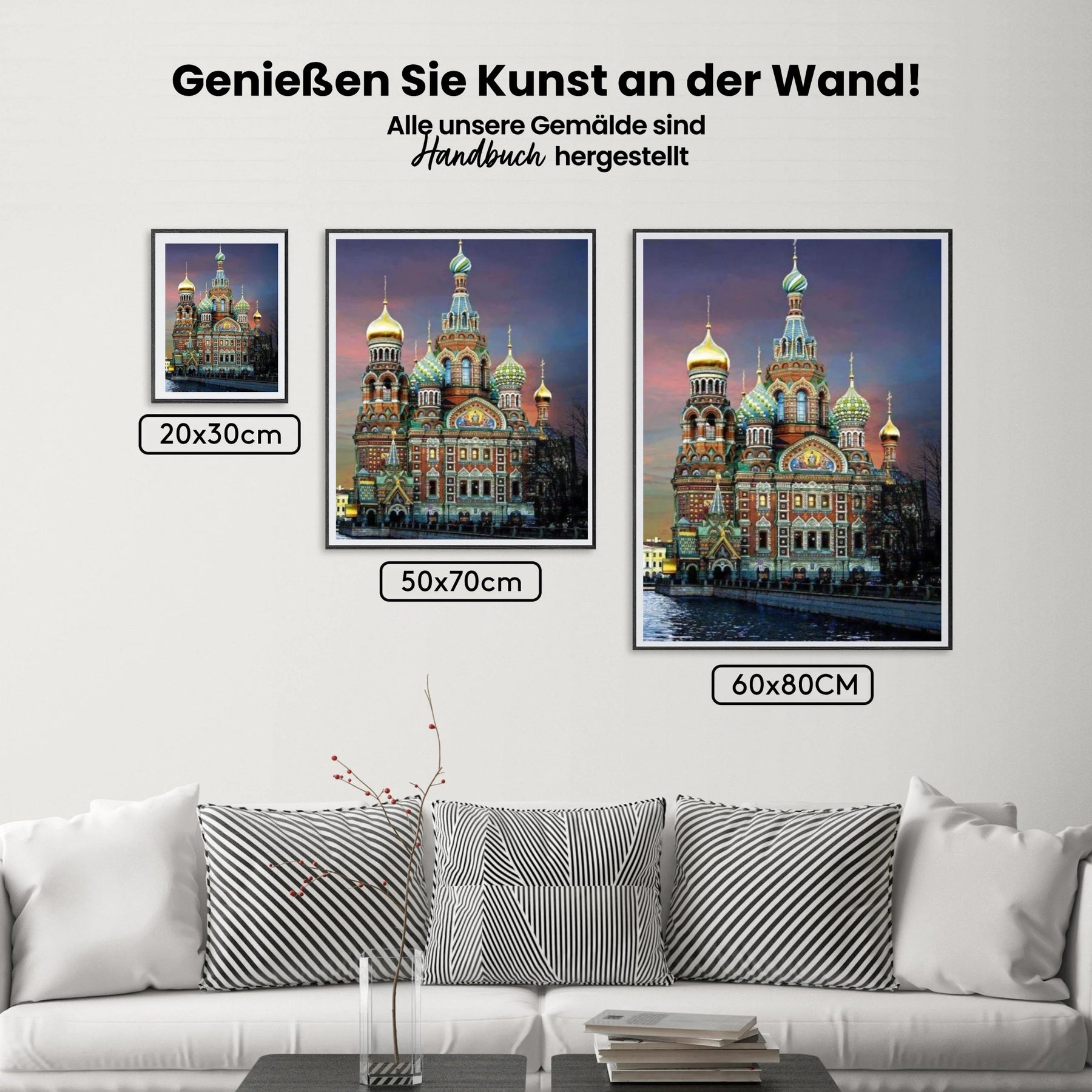 Moskau-Palast - Malen nach Zahlen