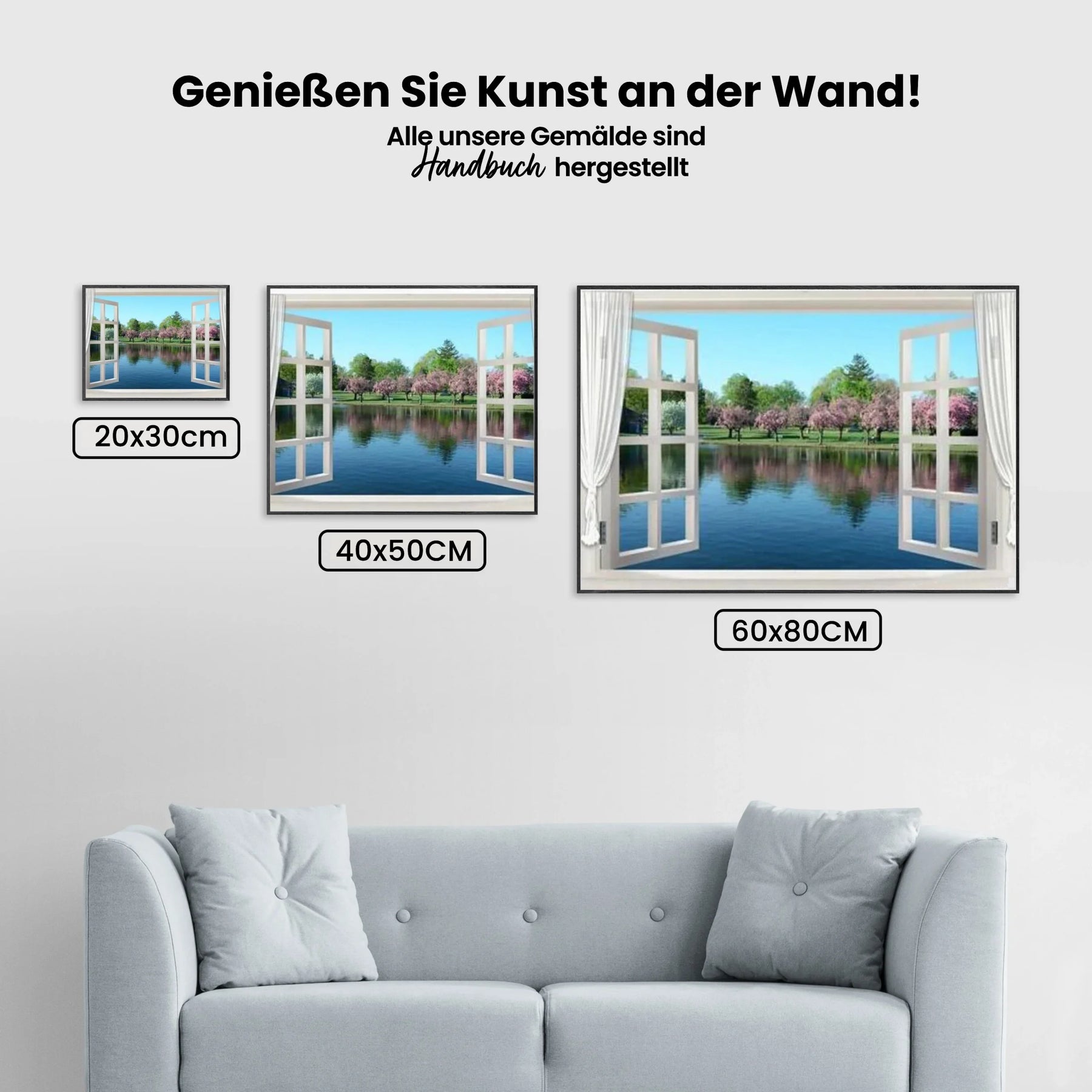 Naturansicht - Malen nach Zahlen