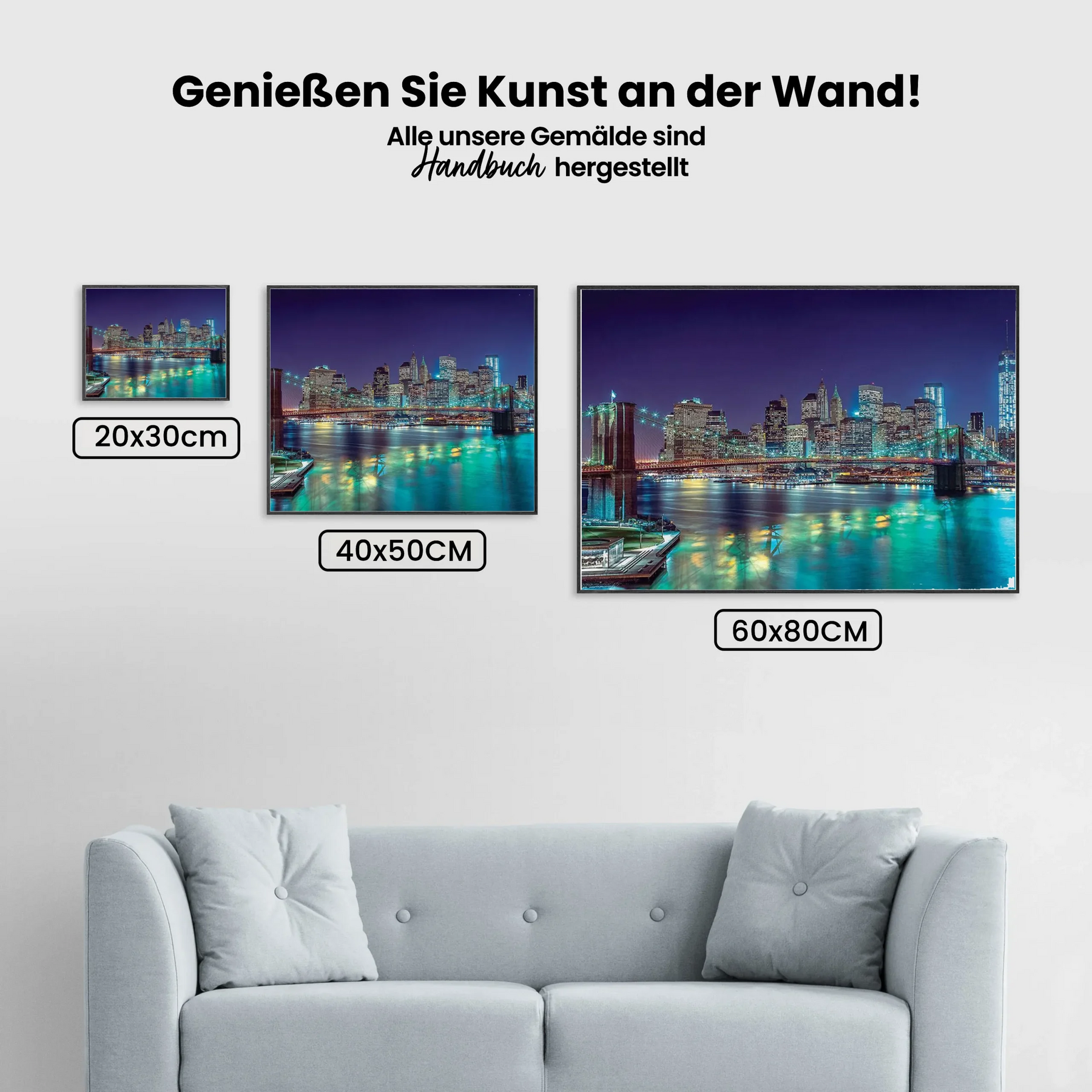 New York Skyline - Malen nach Zahlen
