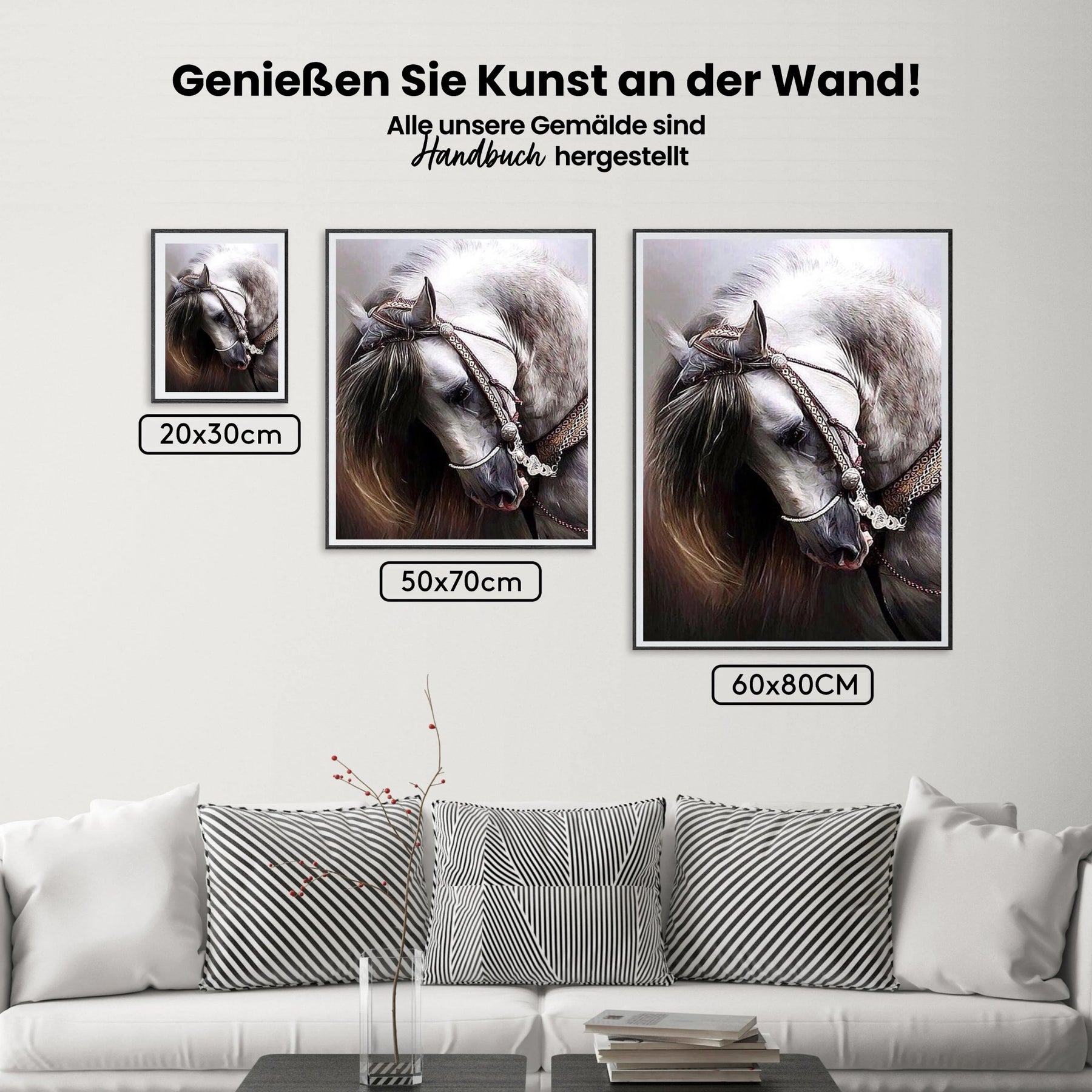 Pferd - Malen nach Zahlen