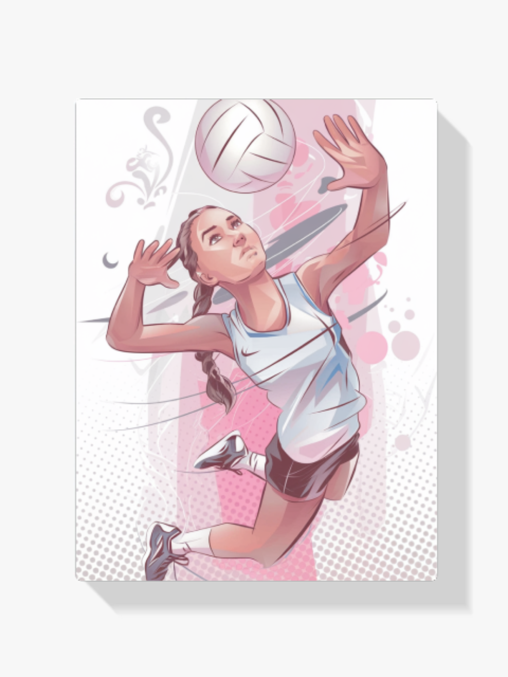 Måla efter siffror - Volleyboll