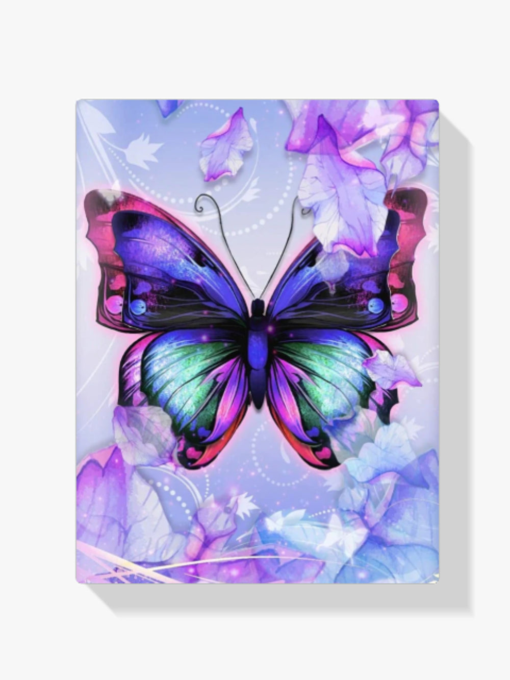 Schmetterling Pastellfarben - Malen nach Zahlen