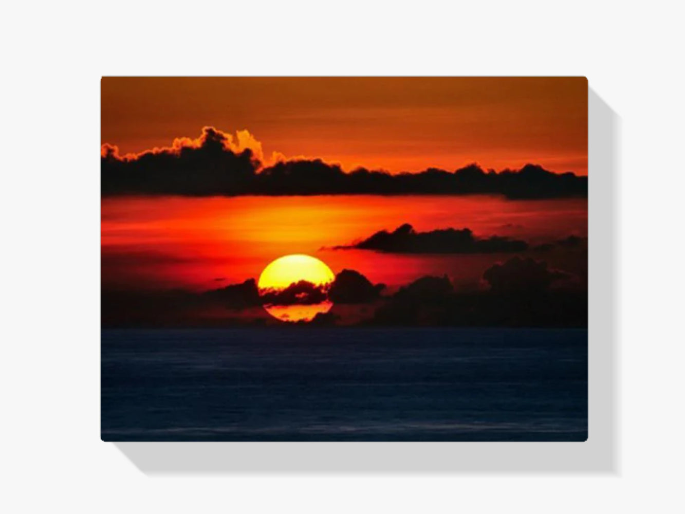 Sonnenuntergang - Malen nach Zahlen