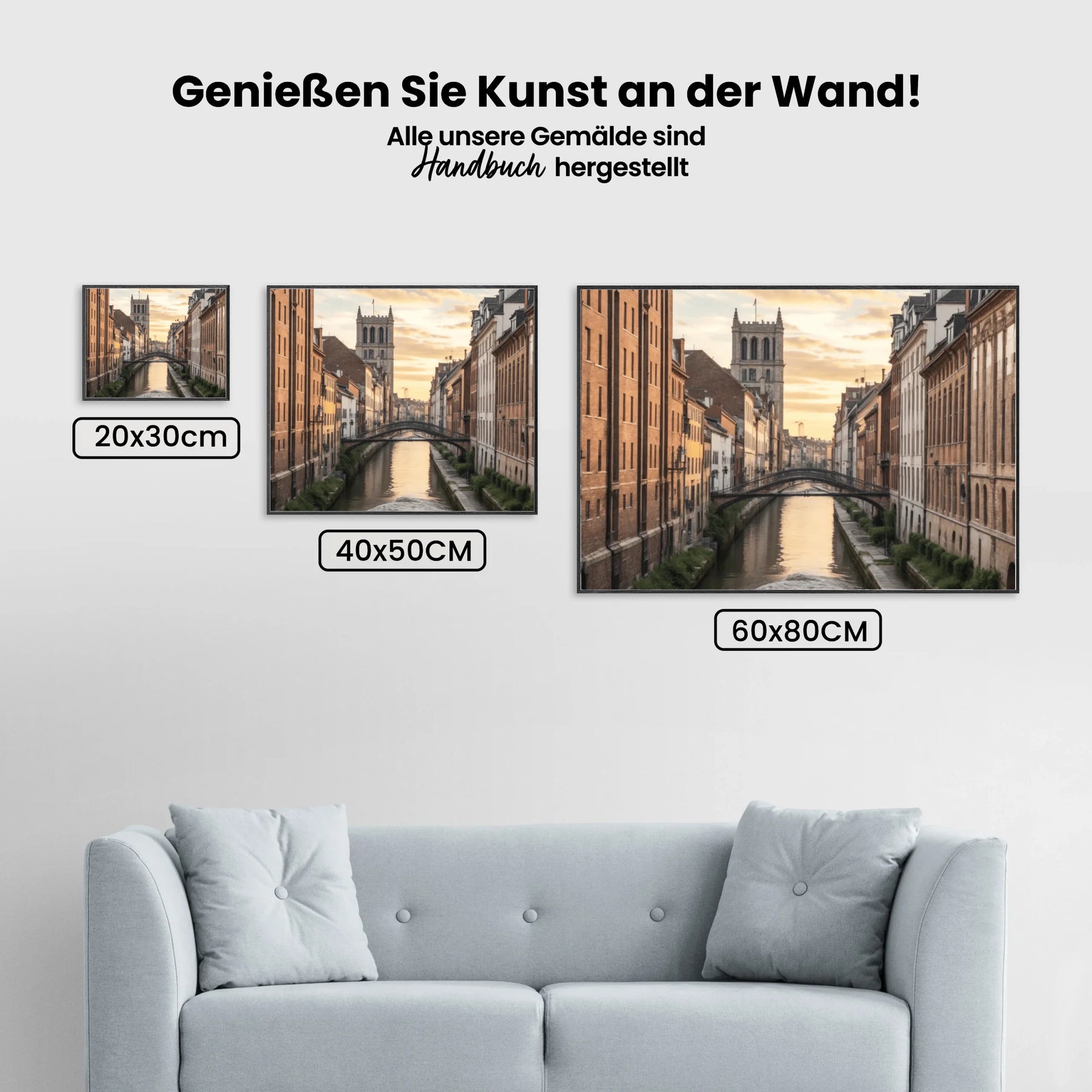 Speicherstadt Hamburg - Malen nach Zahlen