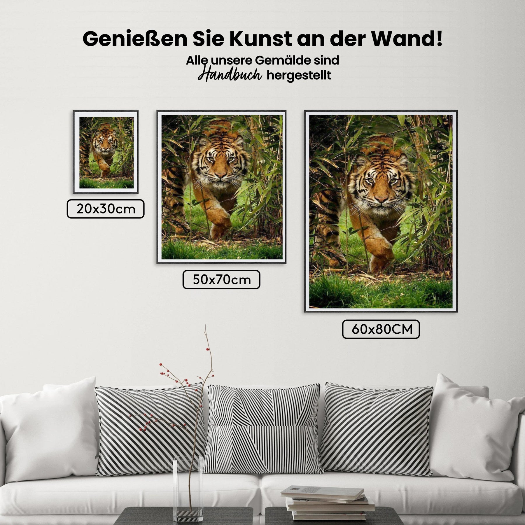 Tiger - Malen nach Zahlen