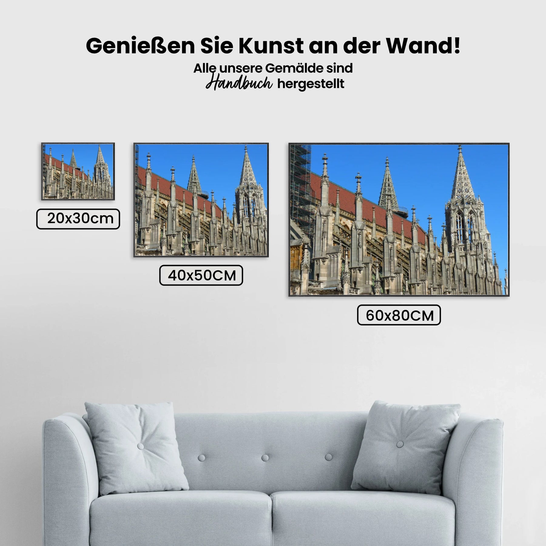 Ulmer Münster - Malen nach Zahlen