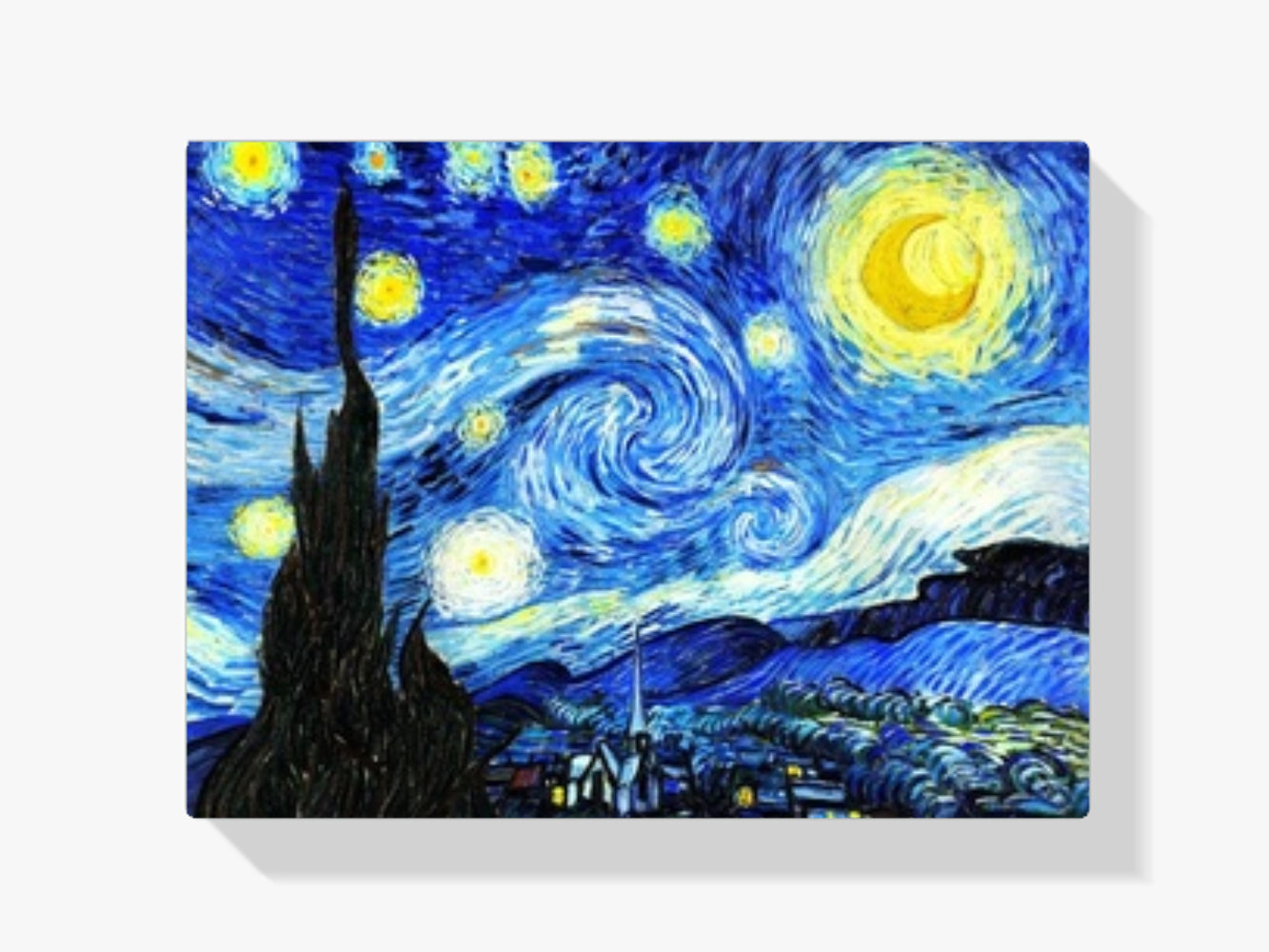 Van Gogh Sterne Petersdom Nacht | Großformat - Malen nach Zahlen