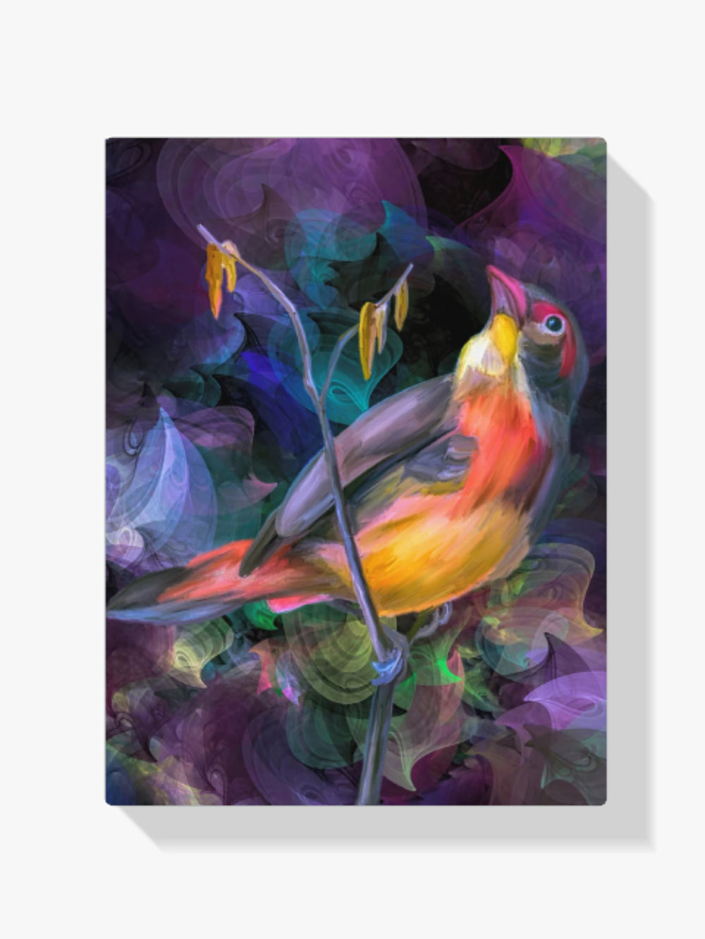 Vogel Bunt - Malen nach Zahlen