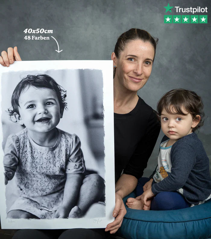 Måla efter siffror - din egen bild - ditt önskade motiv