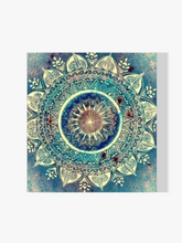 Antikes Mandala | Aurora Borealis - Malen nach Zahlen