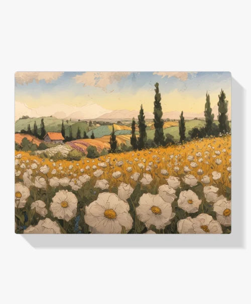 Malen nach Zahlen &#8211; Blüte auf dem Land