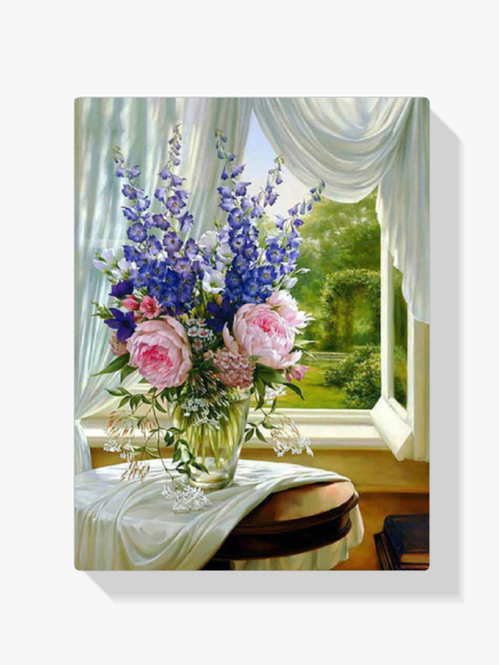 Blumen In Vase - Malen nach Zahlen