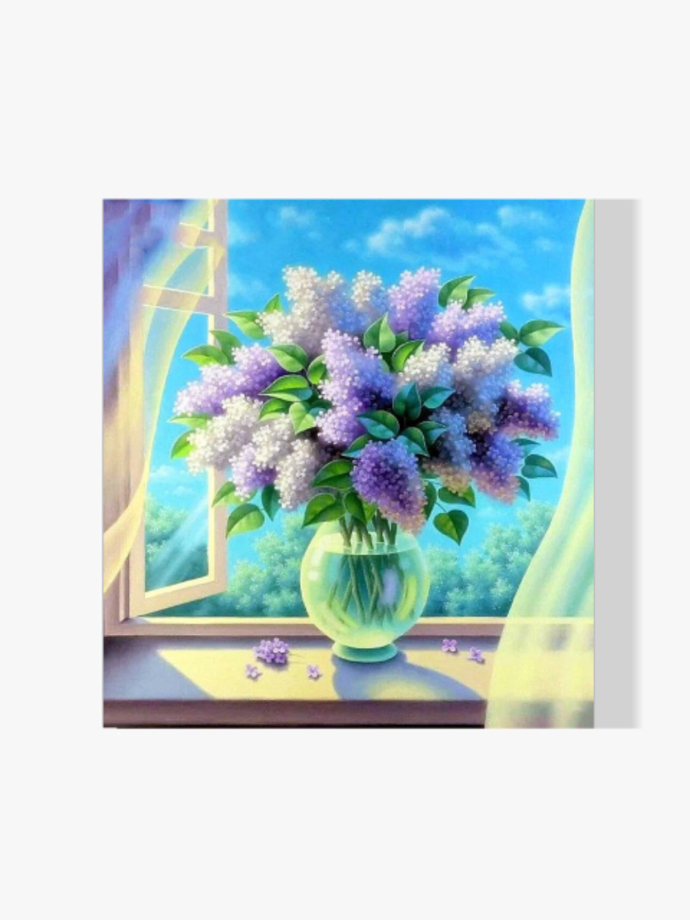 Blumen In Vase - Malen nach Zahlen